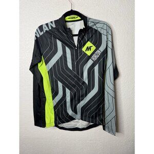 Mysenlan Long Sleeve Cycling Jersey Size  Eur/L Pro Cycling Series Full Zip I